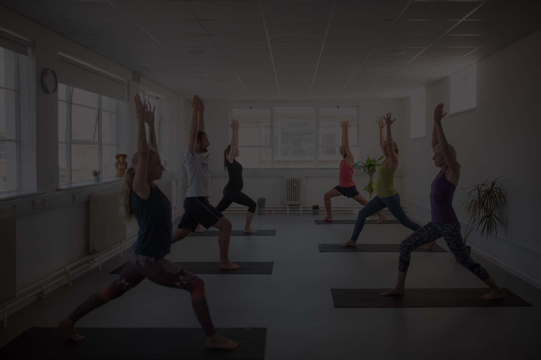 Yoga Reading studio interior in Caversham, Berkshire
